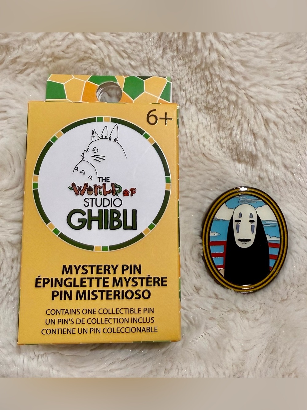 Studio Ghibli The World Of Studio Ghibli Portrait Enamel Pin spirited away